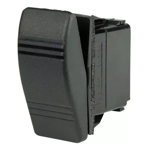 BEP SPST Contura Switch - OFF /(ON) [1001802]