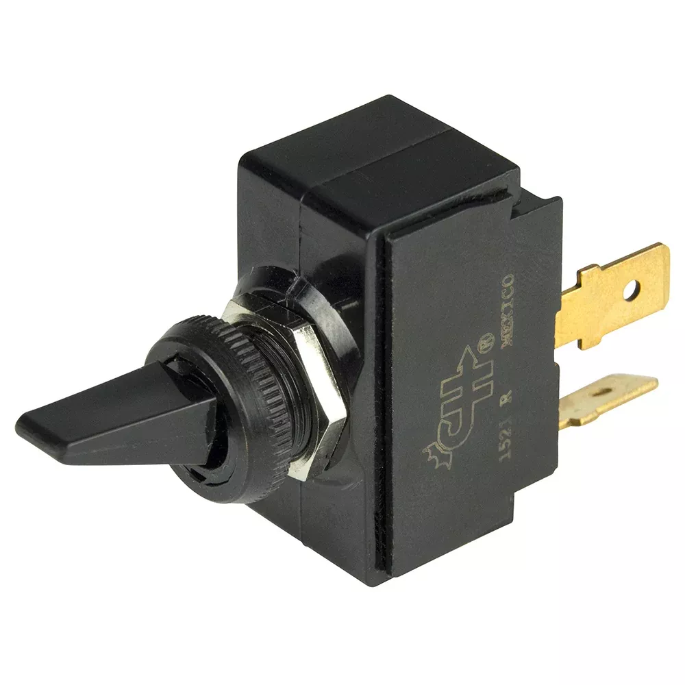 BEP SPST Nylon Toggle Switch - 12V - ON /OFF [1001901]