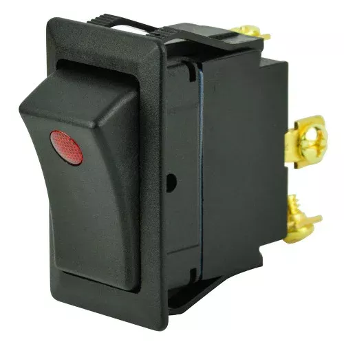BEP SPST Rocker Switch - 1-LED - 12V - ON /OFF [1001708]