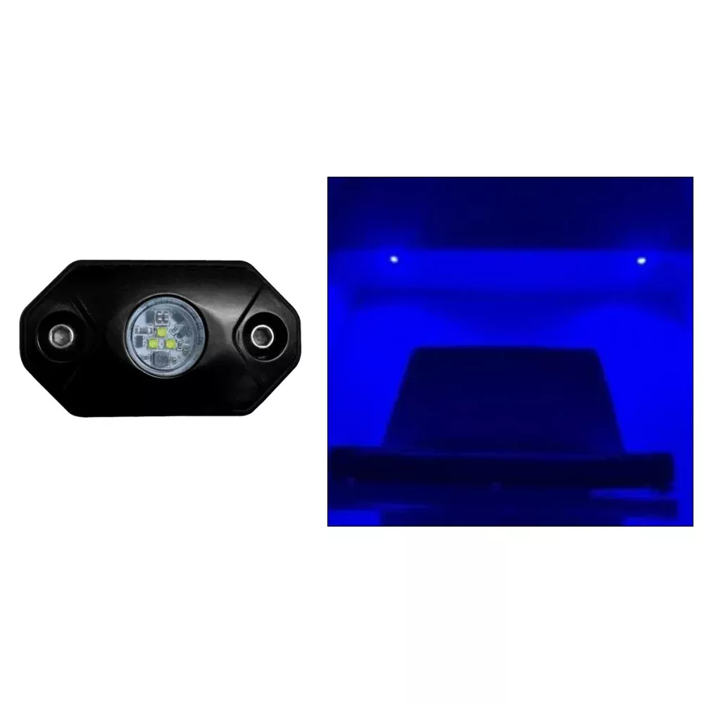 Black Oak Rock Accent Light - Blue - Black Housing[RL-B]