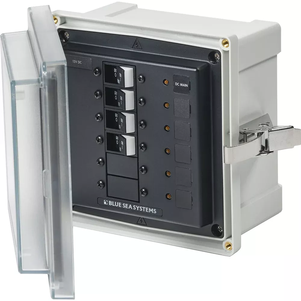 Blue Sea 3135 - SMS Panel Enclosure w/UL Main3 Branch (12/24V) - 12/24V DC [3135]