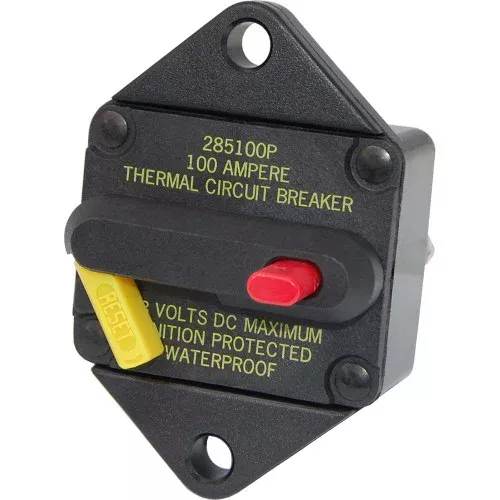 Blue Sea 7080 25 Amp Circuit Breaker Panel Mount 285 Series | 7080