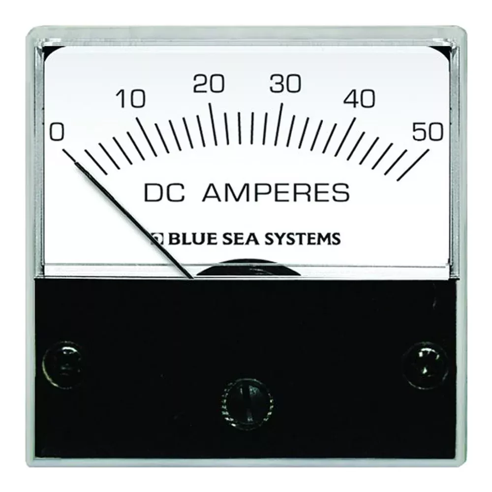Blue Sea 8041 DC Analog Micro Ammeter - 2" Face, 0-50 Amperes DC [8041]