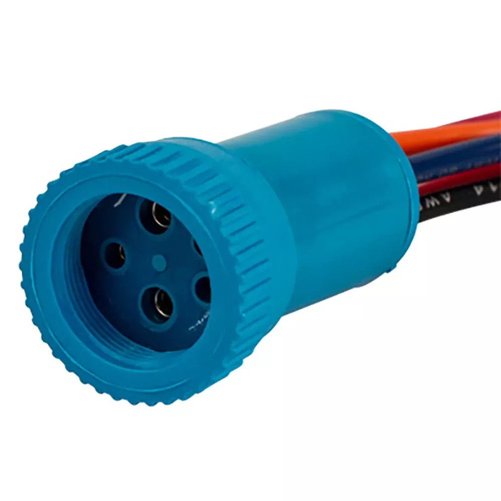 Bluewater 22mm Electronic Deutsch Connector w/5-Wire Pigtal – Nav/Anchor – 1′ Lead