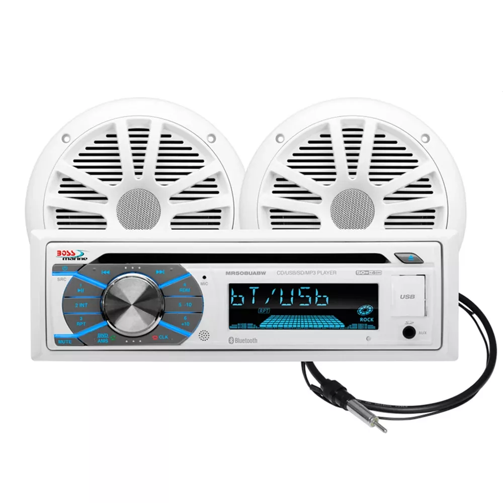 Boss Audio MCK508WB.6 Marine Stereo6.5