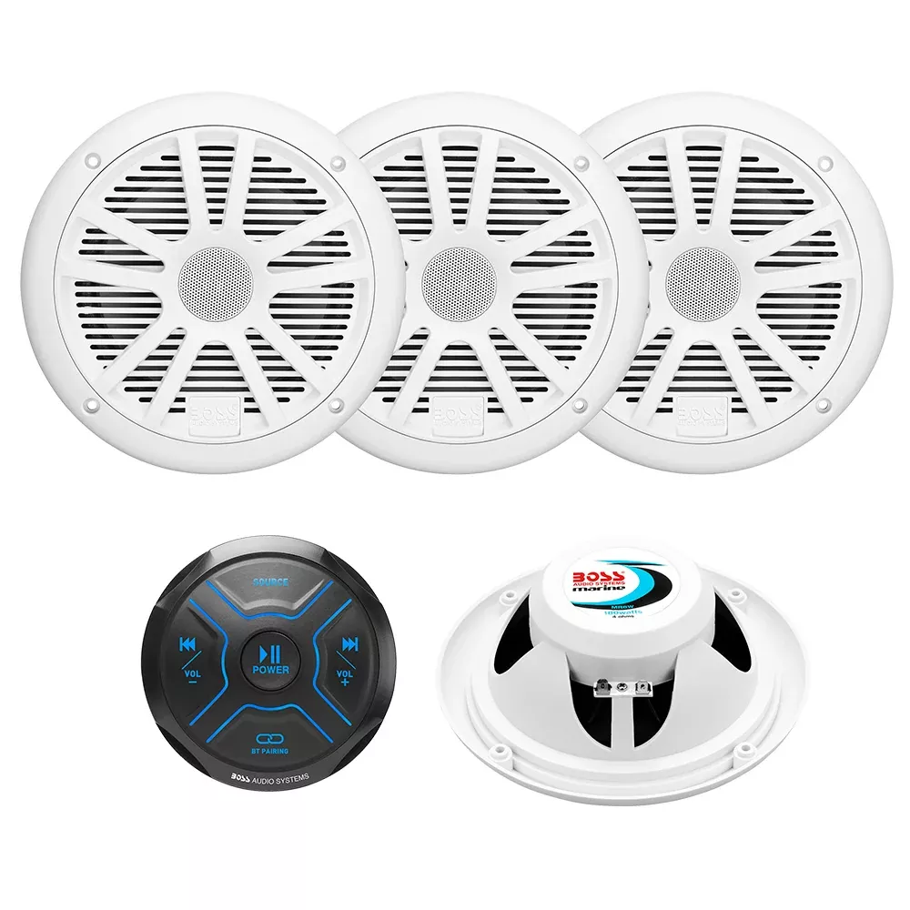 Boss Audio MG250W.64 Kit w/MGR150B2 Pairs of MR6W Speakers [MG250W.64]