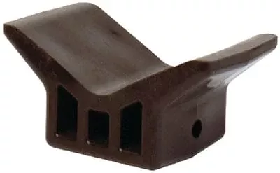 BOW STOP 4" V BLACK