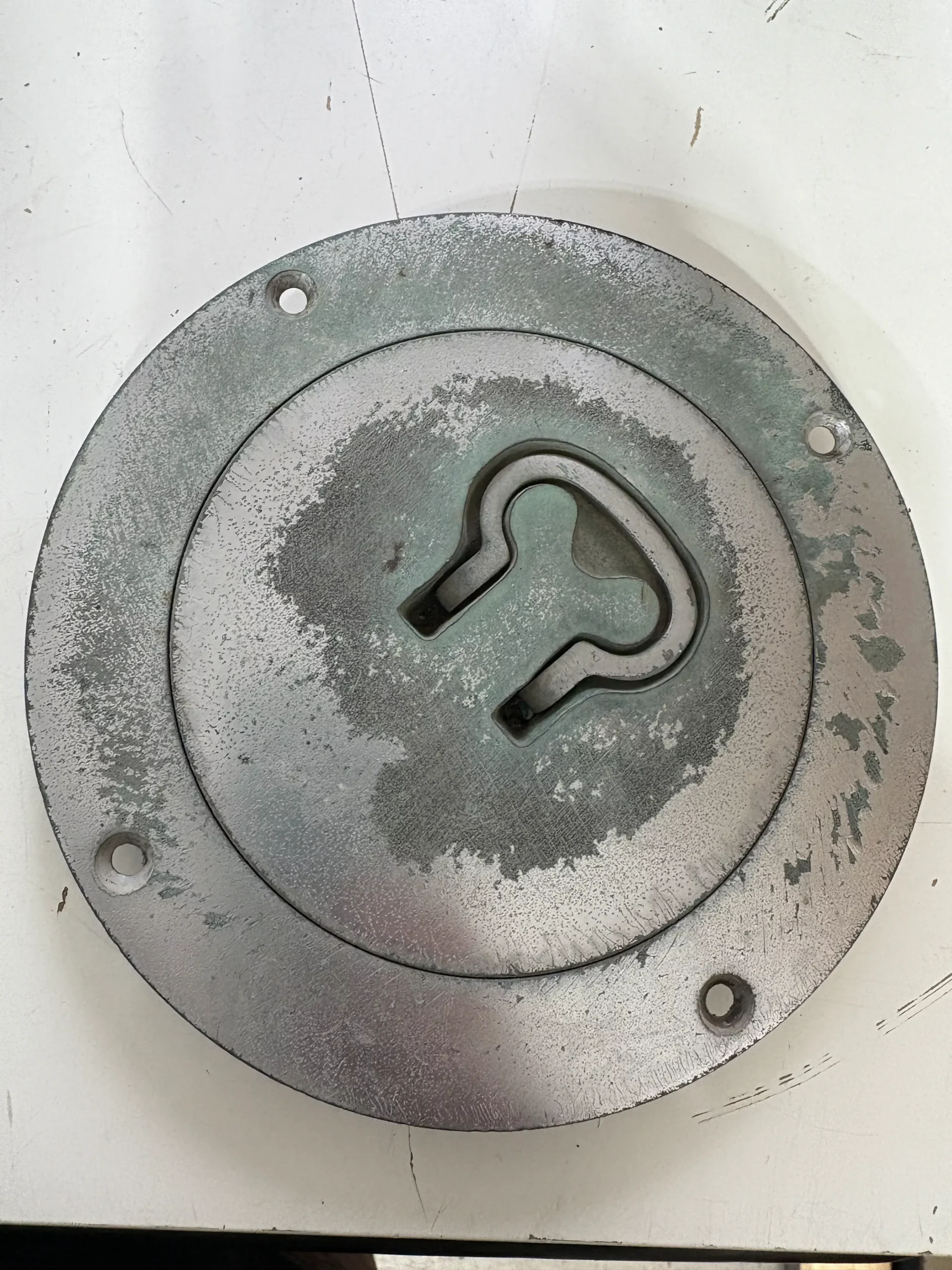 Bronze Deck Plate 7.5" dia