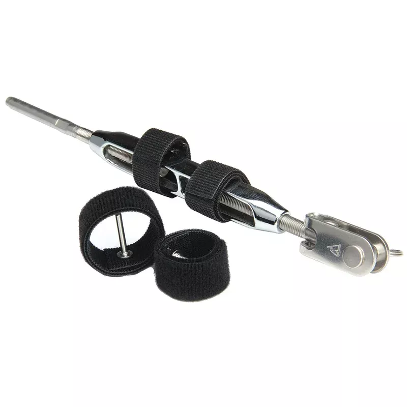 C. Sherman Johnson Wrap Pins HookLoop Pin Locking Devices for Open Body Turnbuckles 7/16"1/2" - 2-Pack