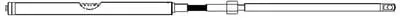 CABLE STEERING 16 FT RACK