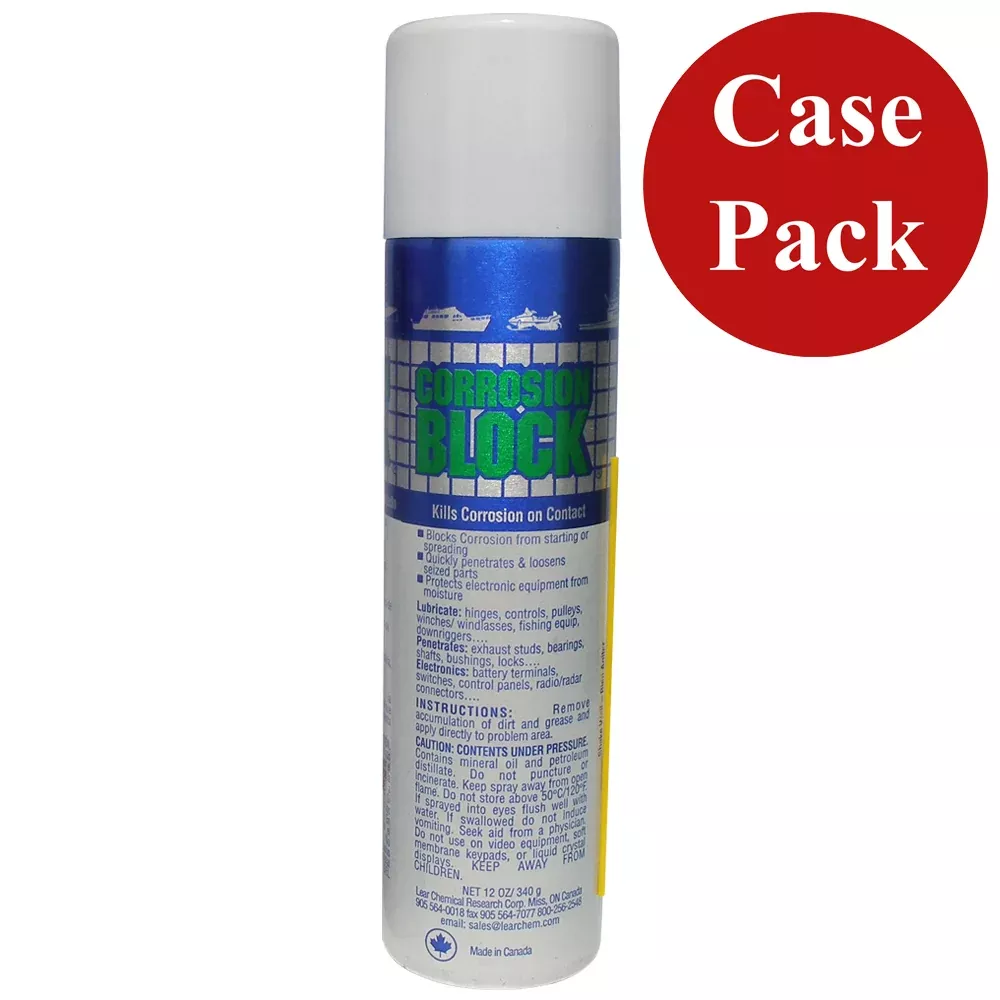 Corrosion Block 12oz Aerosol Can - Non-Hazmat, Non-FlammableNon-Toxic *Case of 12* [20012CASE]