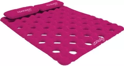 DBL POOL MAT RASPBERRY