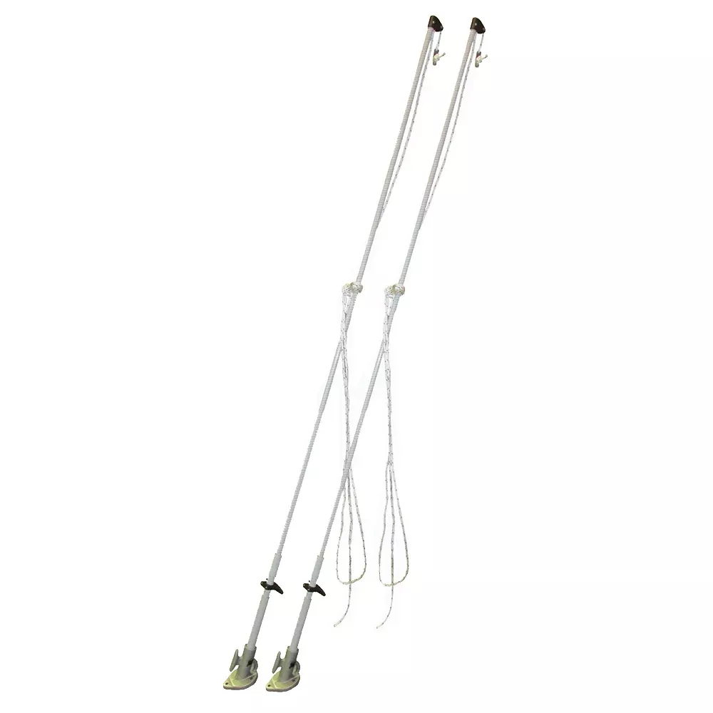Dock Edge Premium Mooring Whip 2PC 14' 10,000lbs Up To 28' | 3600-F