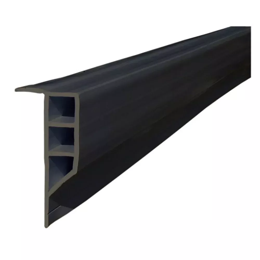 Dock Edge Standard PVC Full Face Profile – 16′ Roll – Black