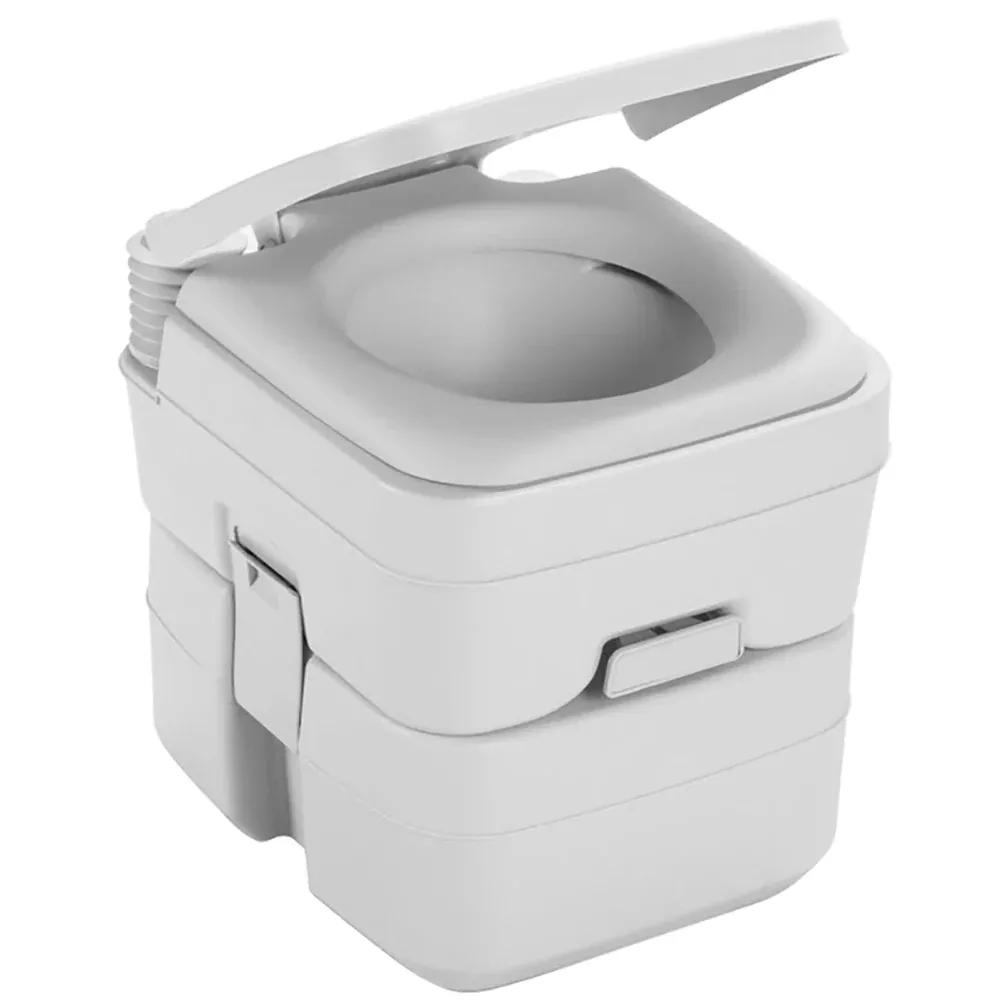 Dometic 965 MSD Portable Toilet w/Mounting Brackets - 5 Gallon - Platinum | 311196506