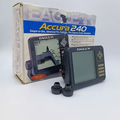 EAGLE Accura 240 Fishfinder Sonar Depth Sounder Marine Boat Marine 000-0111-09