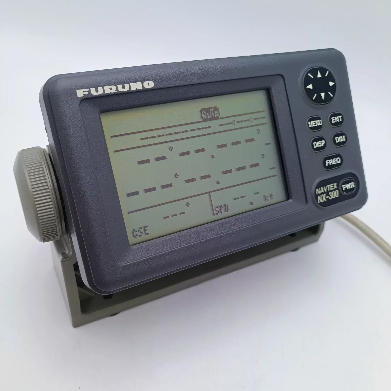 FURUNO Marine NAVTEX RECEIVER NX-300 Display Unit 12V NX300 NX300 w/ Bracket