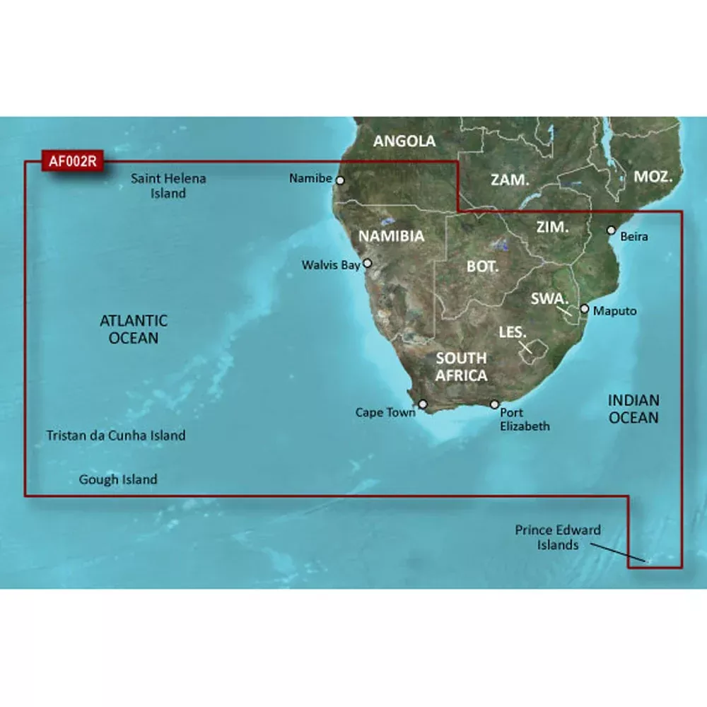 Garmin BlueChart g3 HD - HXAF002R - South Africa - microSD™/SD | 010-C0748-20