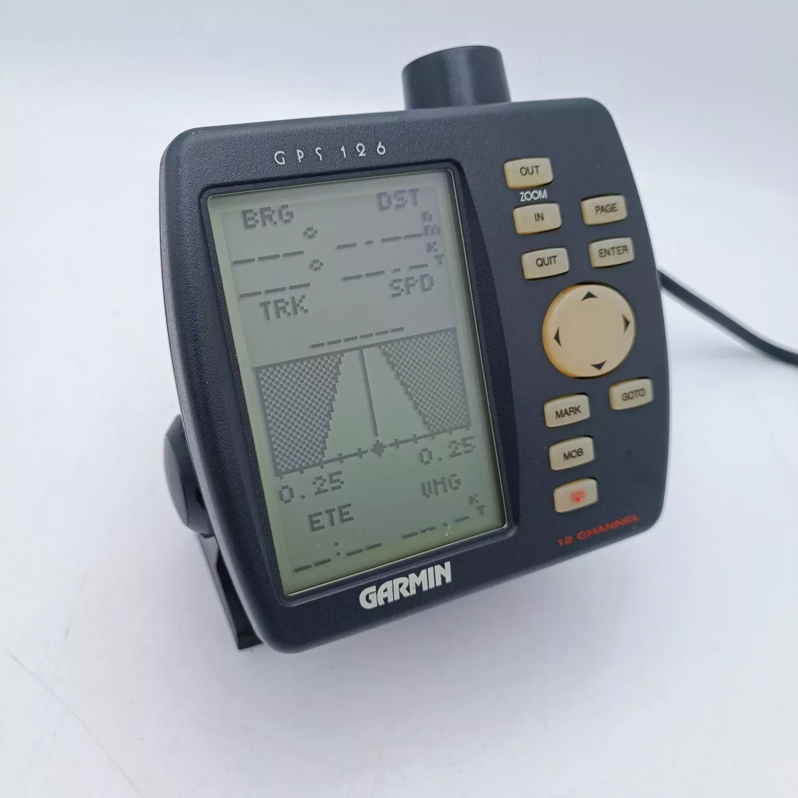 Garmin GPS 126 Marine GPS Navigator GPS126 NMEA0183 Boat Marine f/ Autopilot