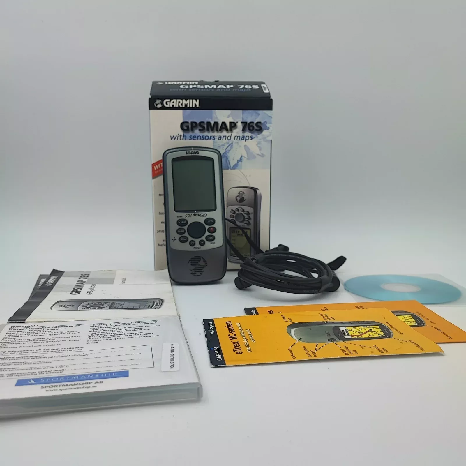 Garmin GPSMAP 76S Handheld GPS Navigator Hiking Marine Treking Bike