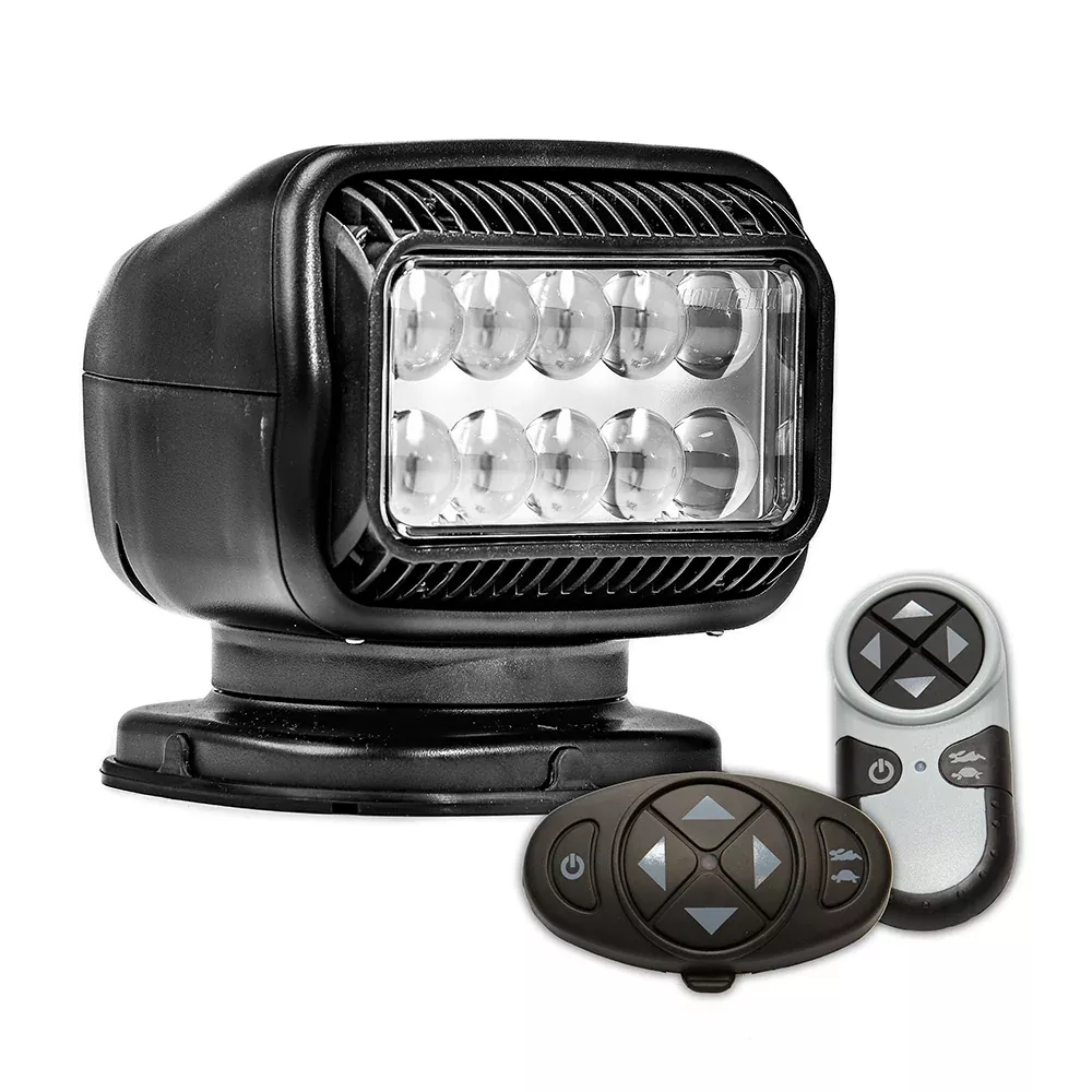 Golight Radioray GT Series Permanent Mount - Black LED - Wireless HandheldWireless Dash Mount Remotes [20574GT]