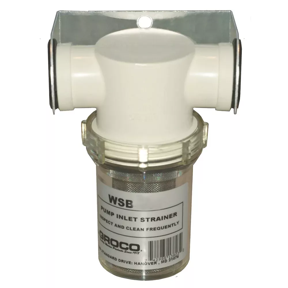 GROCO 1-1/4" Fresh Water Strainer w/#304 SS Basket[WSB-1250]