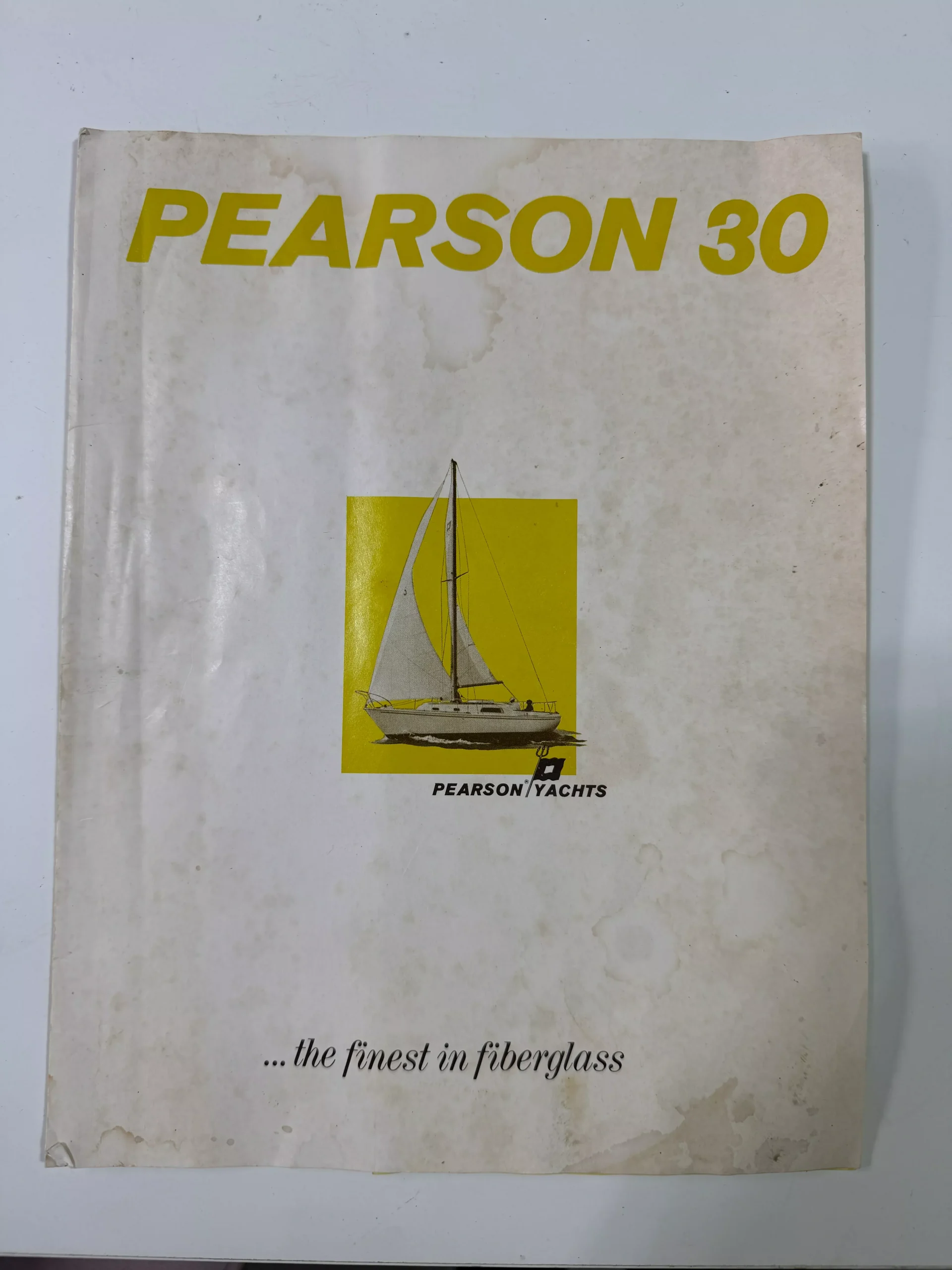 "Groovin" 1971 Pearson 30 Brochure
