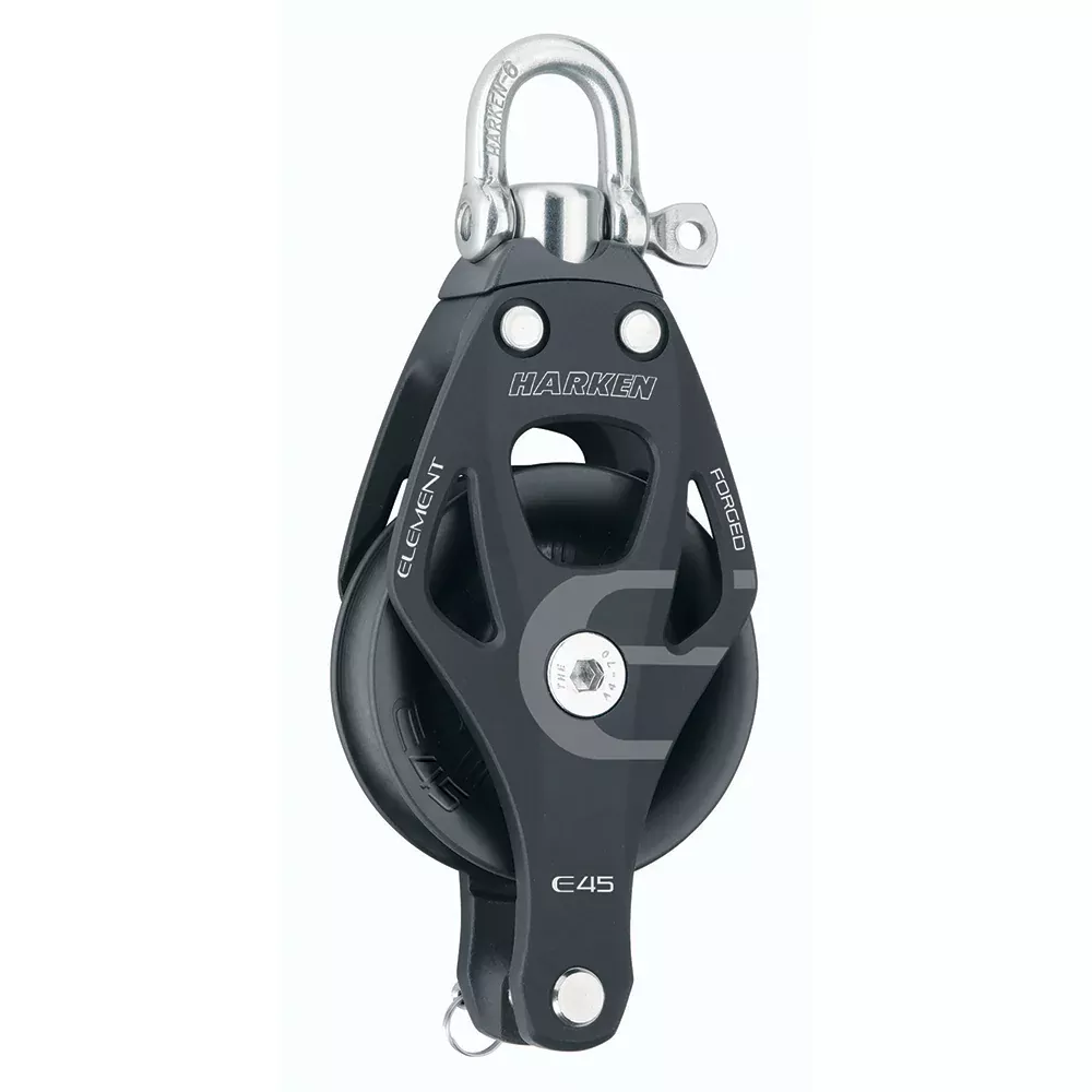 Harken 45mm Single Element Block w/SwivelBecket