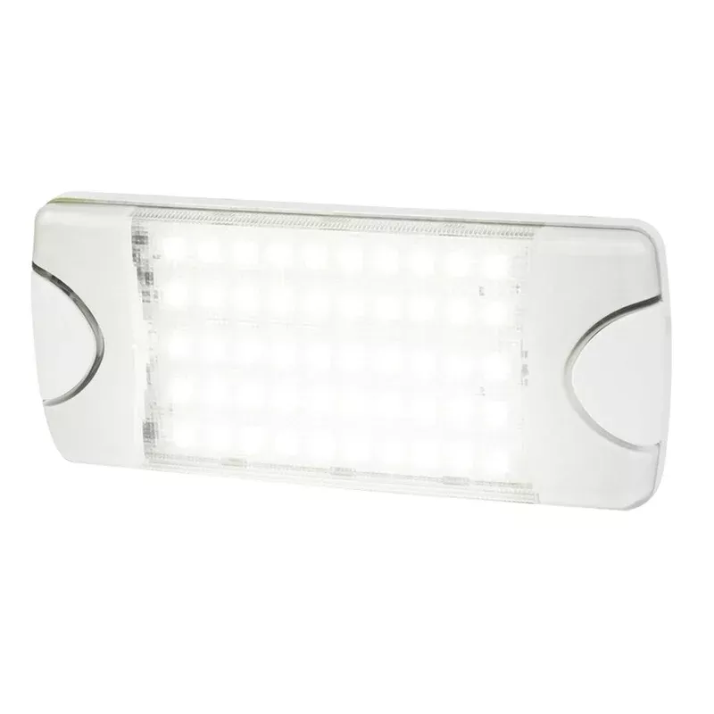 Hella Marine DuraLED 50 Low Profile Interior /Exterior Lamp - White LED Spreader Beam [980629001]