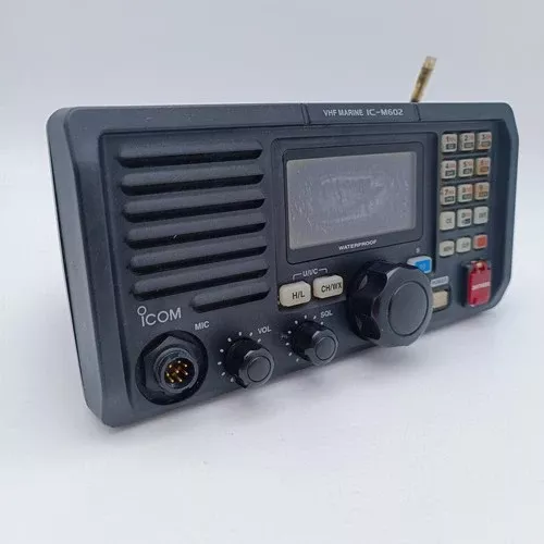 ICOM IC-M602 Boat Marine Waterproof DSC VHF Radio Transceiver IC M602