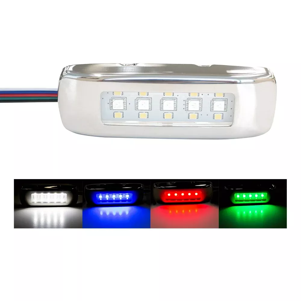 Innovative Lighting RGBW Tri-Lite w /Stainless Steel Bezel [055-43250-7]