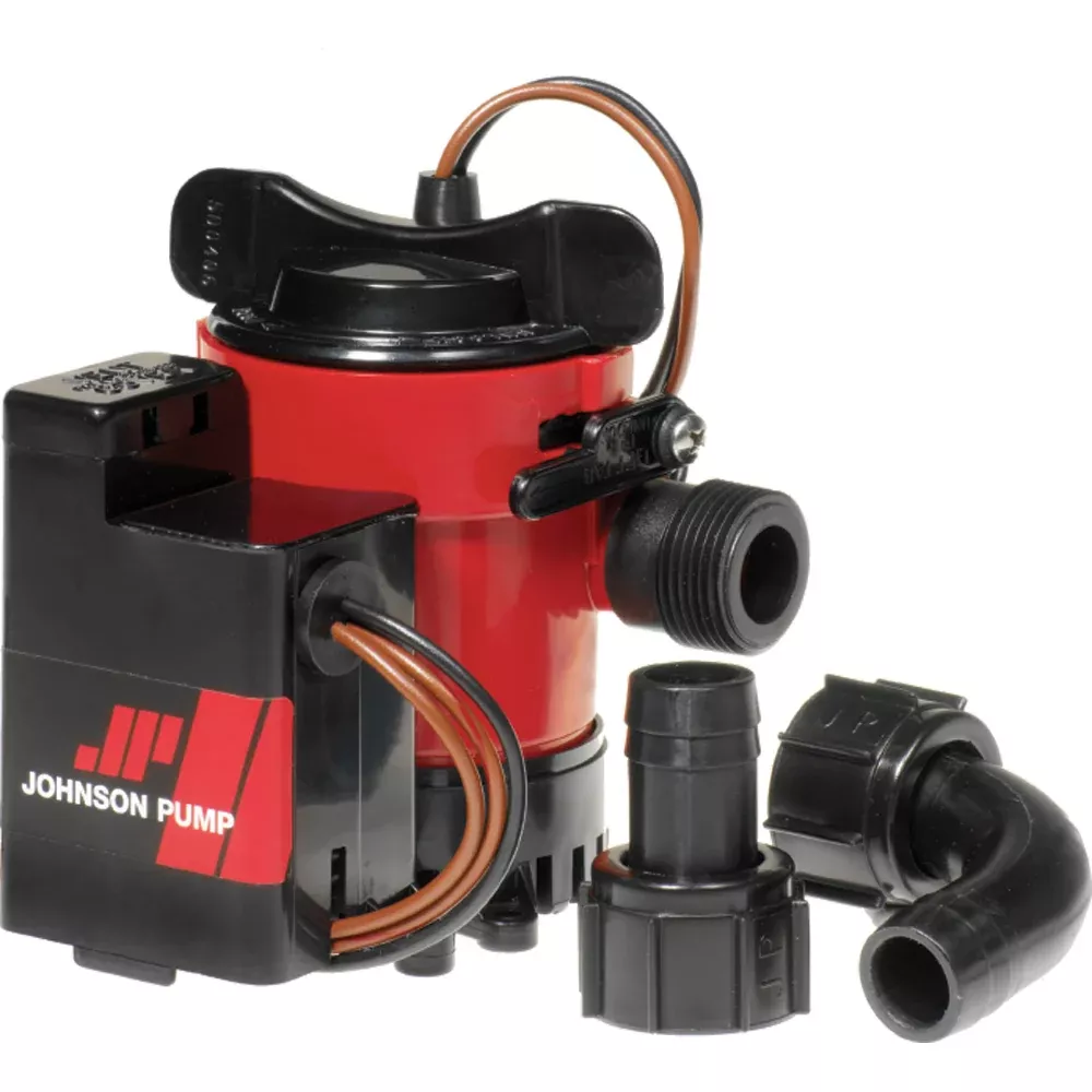 Johnson Pump Cartridge Combo 1000GPH Auto Bilge Pump w /Switch - 12V [05903-00]