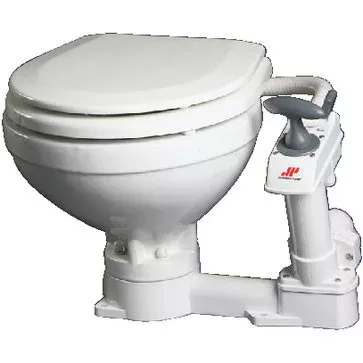 Johnson Pump Compact Manual Toilet | 80-47229-01