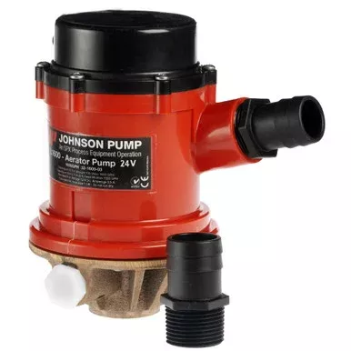 Johnson Pump Pro Series 1600GPH Tournament Livewell /Baitwell Pump - 24V [16004B-24]