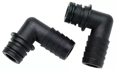 KIT QUAD PORT X 3/4 BARB 90DG