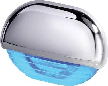 LED STEP LAMP BLUE LED CHR CAP
