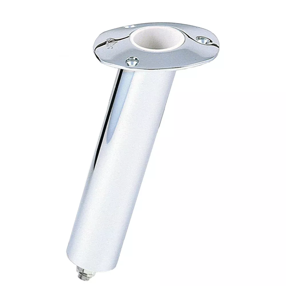 Lee’s 15 Degree SS Flush Mount Swivel Base Rod Holder – 2″ x 9″ – Medium