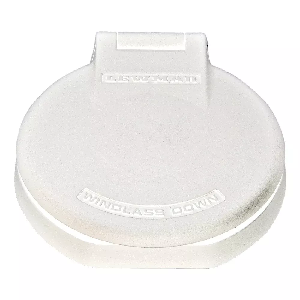 Lewmar Deck Foot Switch - Windlass Down - White Plastic [68000918]