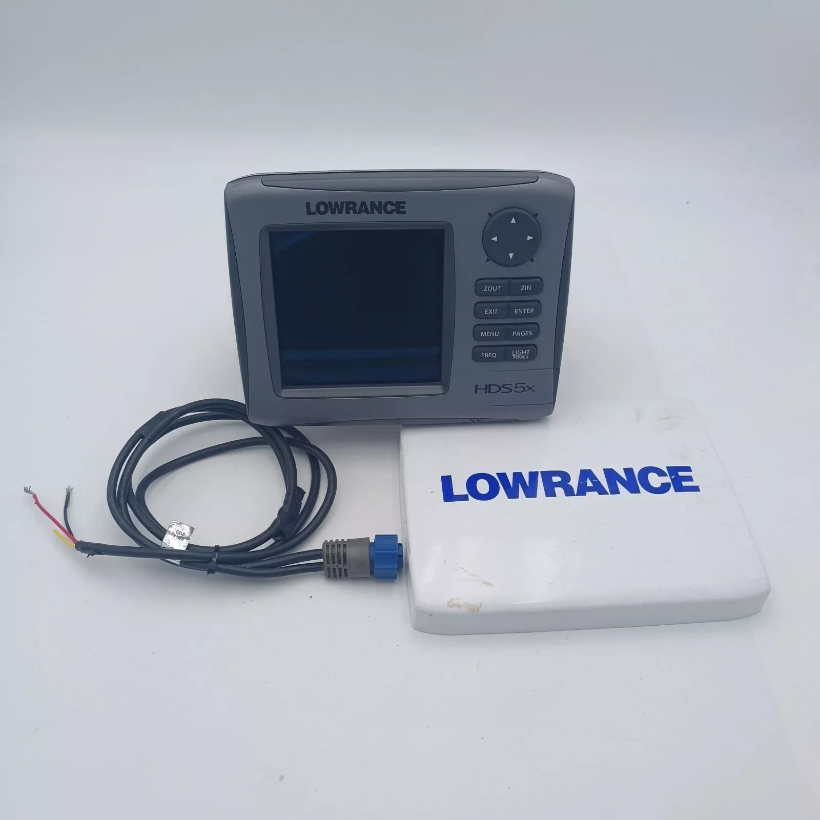 Lowrance HDS-5X SolarMax Plus Sonar Fishfinder Marine GPS ENET NMEA2000 HDS5X