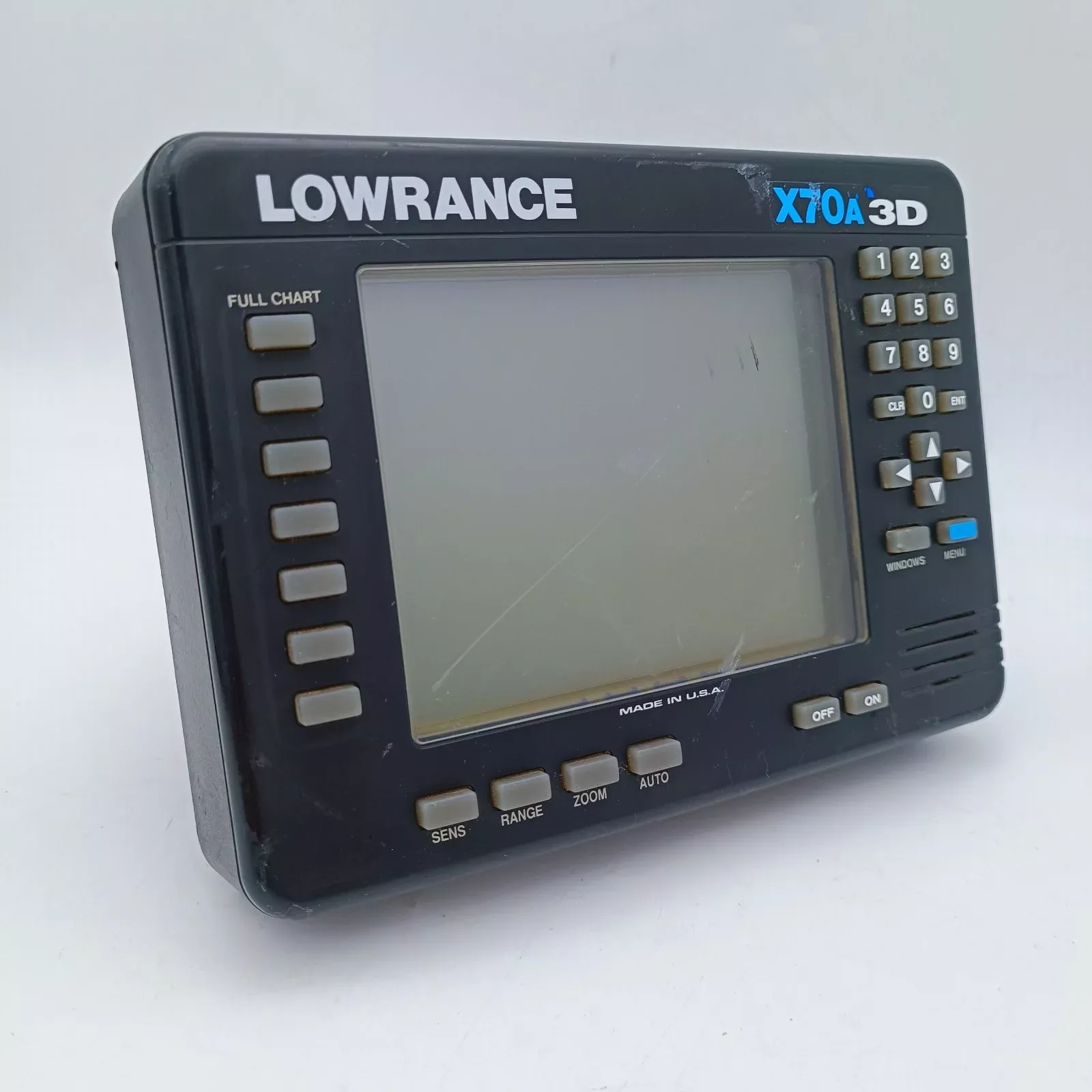 Lowrance X70A Fishfinder Sonar Marine Boat Depth Sounder Fish Finder X70 A 3D