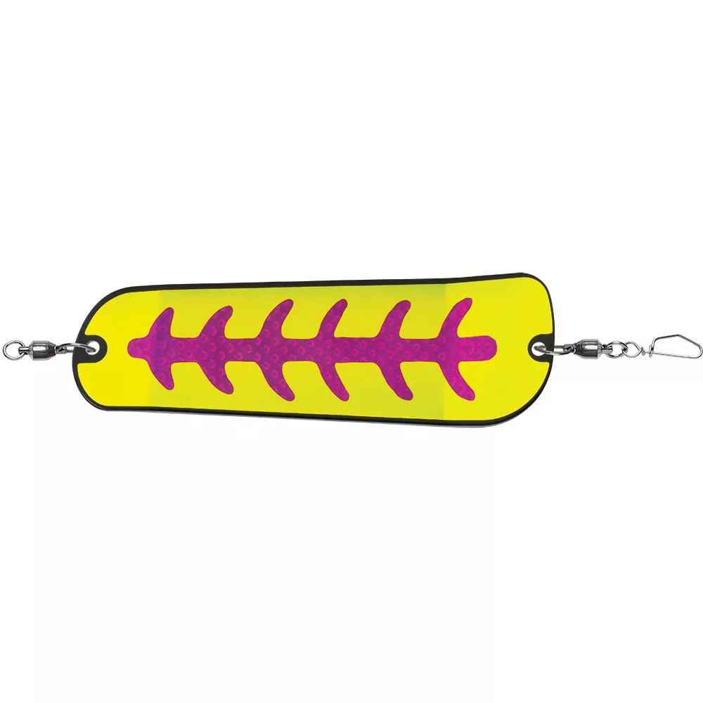 Luhr-Jensen Money Roll Flasher – 11″ – Nuclear Carbon Glow