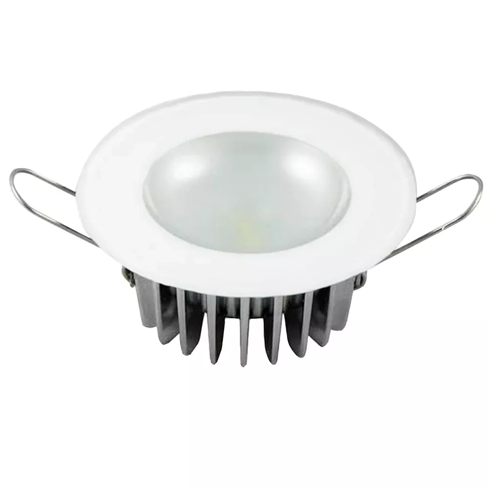 Lumitec Mirage - Flush Mount Down Light - Glass Finish/No Bezel - 2-Color White/Blue Dimming | 113191