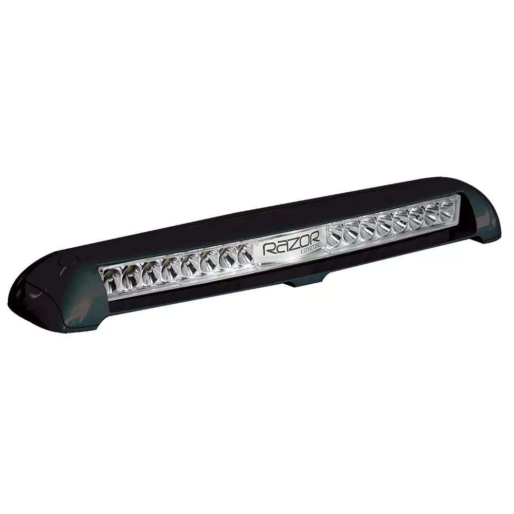 Lumitec Razor Light Bar – Spot – Black Housing – Flush Mount