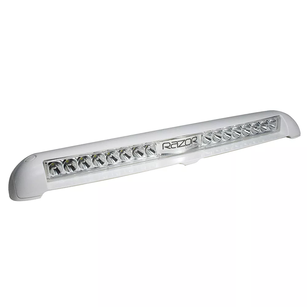 Lumitec Razor Light Bar - Spot - Flush Mount - White