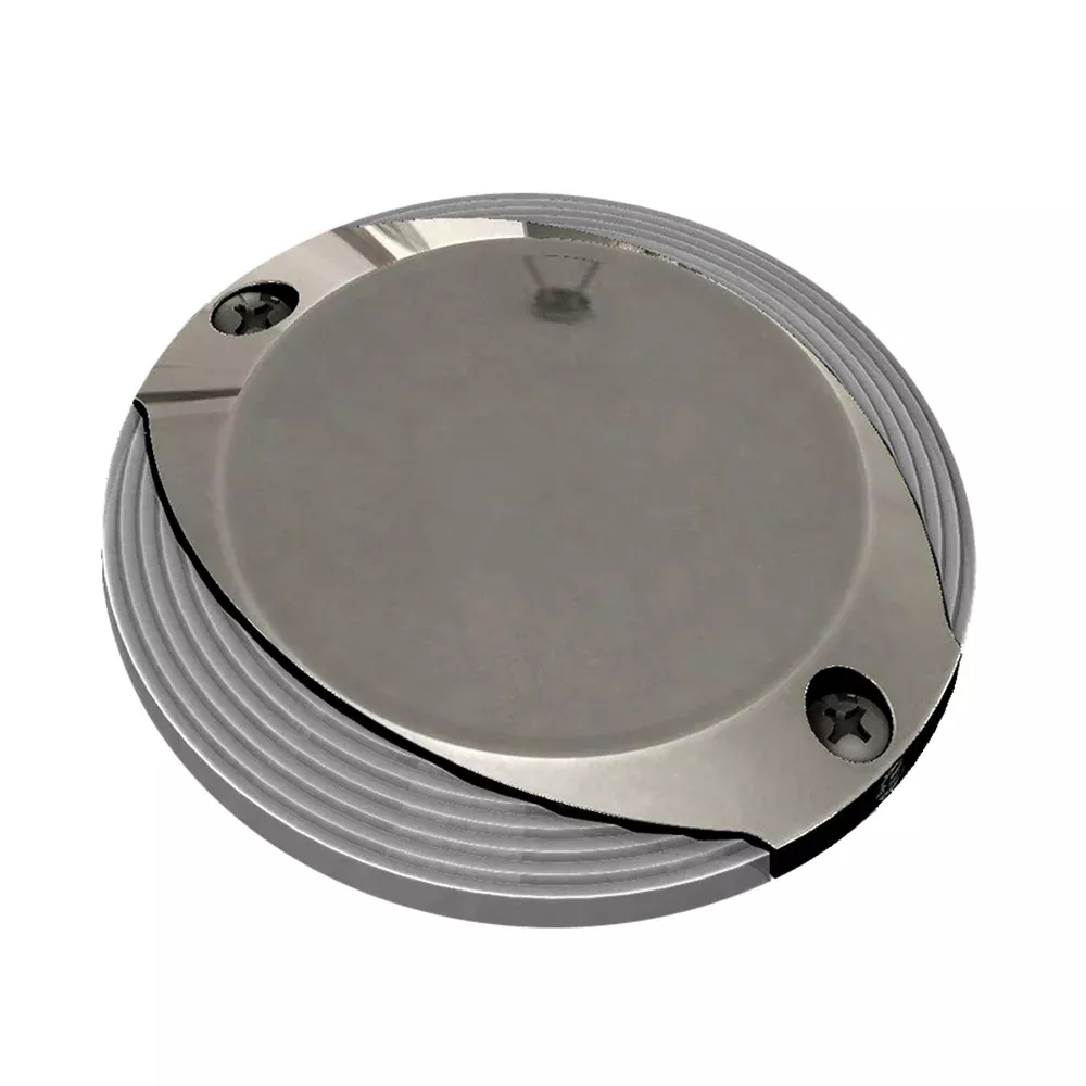 Lumitec Scallop Surface Mount Pathway Light – Spectrum RGBW/Warm White – Stainless Steel Housing