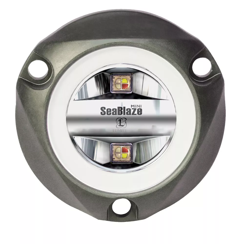 Lumitec SeaBlaze Mini Spectrum LED Underwater Light – PLI-Enabled