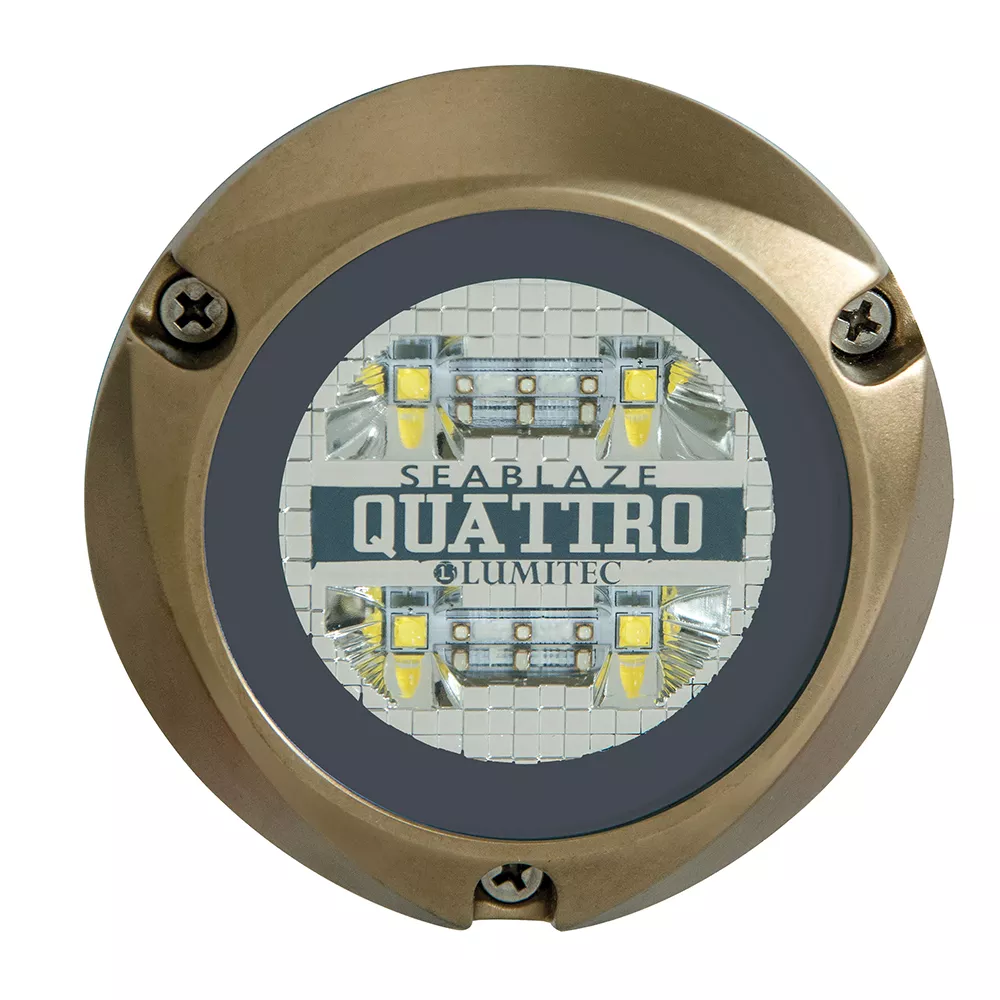 Lumitec SeaBlaze Quattro LED Underwater Light – Spectrum – RGBW