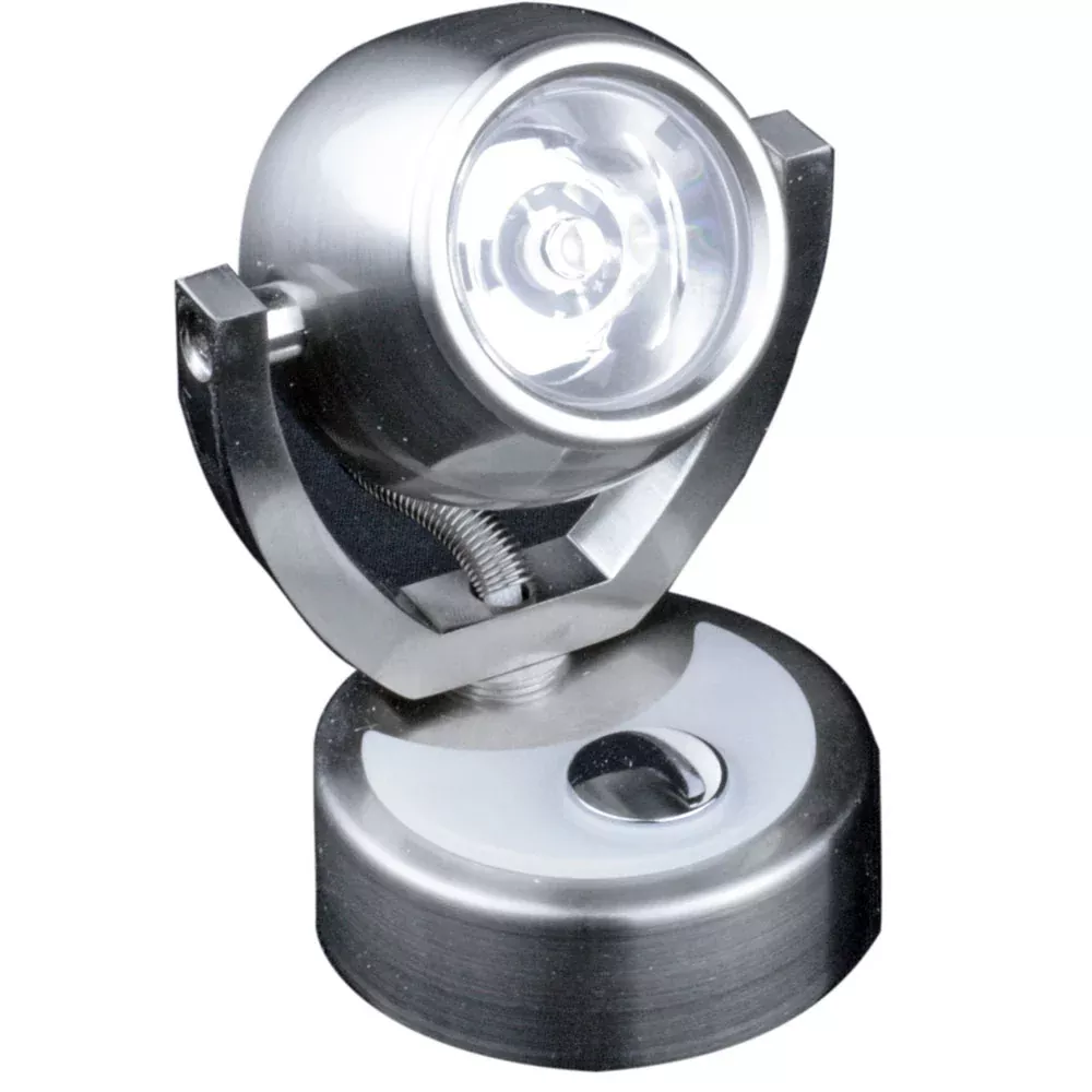 Lunasea Wall Mount LED Light w /Touch Dimming - Warm White /Brushed Nickel Finish - Rotating Light [LLB-33JW-81-OT]