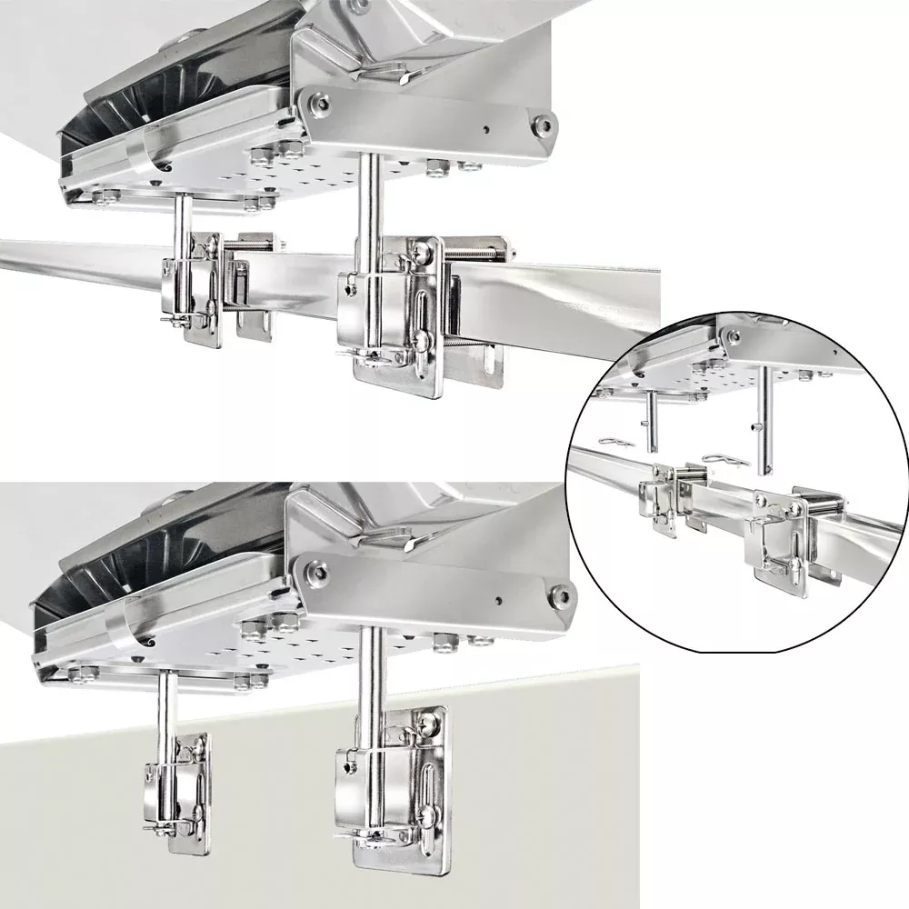 Magma Dual Side Bulkhead or Square/Flat Rail Mount | T10-540