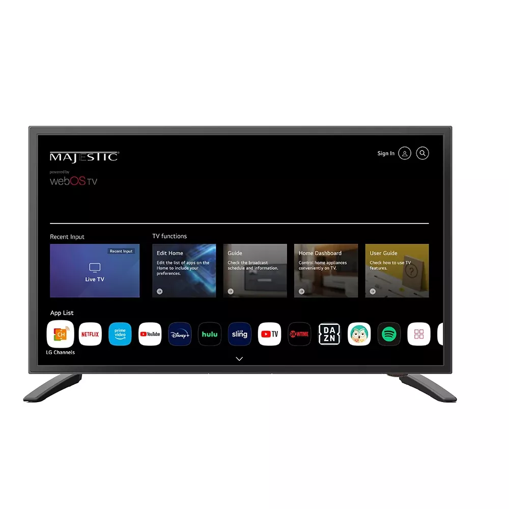 Majestic 19" 12V Smart LED TV WebOS, Mirror CastBluetooth - North America Only [MJSLT190U]